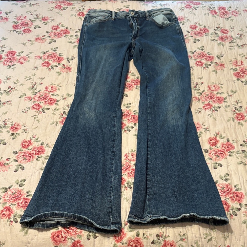 Blue Flare Jeans for Women